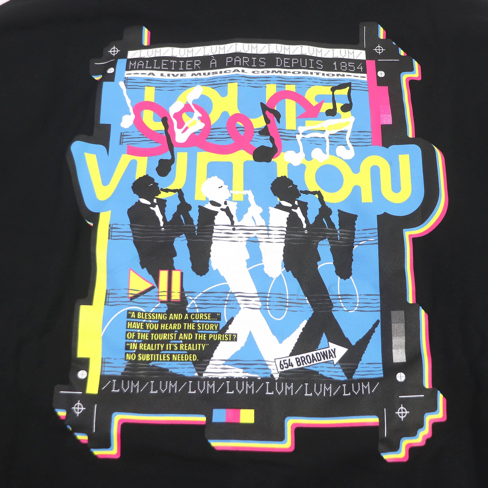 Louis Vuitton Jazz Mulch Logo Hoodie XL