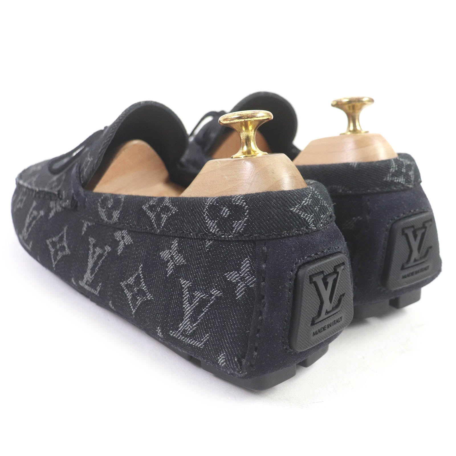 Louis Vuitton Monogram Denim Loafers 6.5