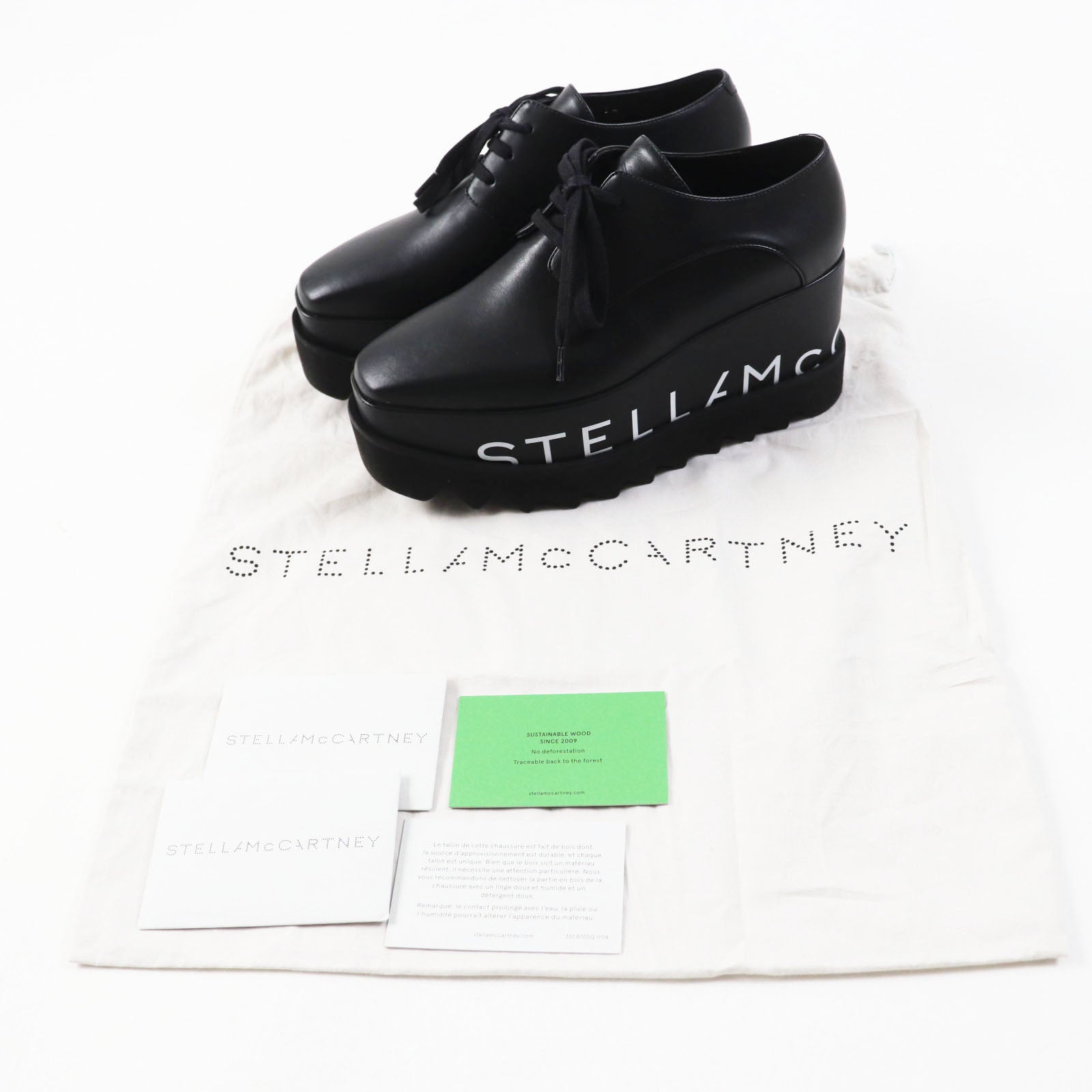 Stella McCartney Elyse Faux Leather Sneakers