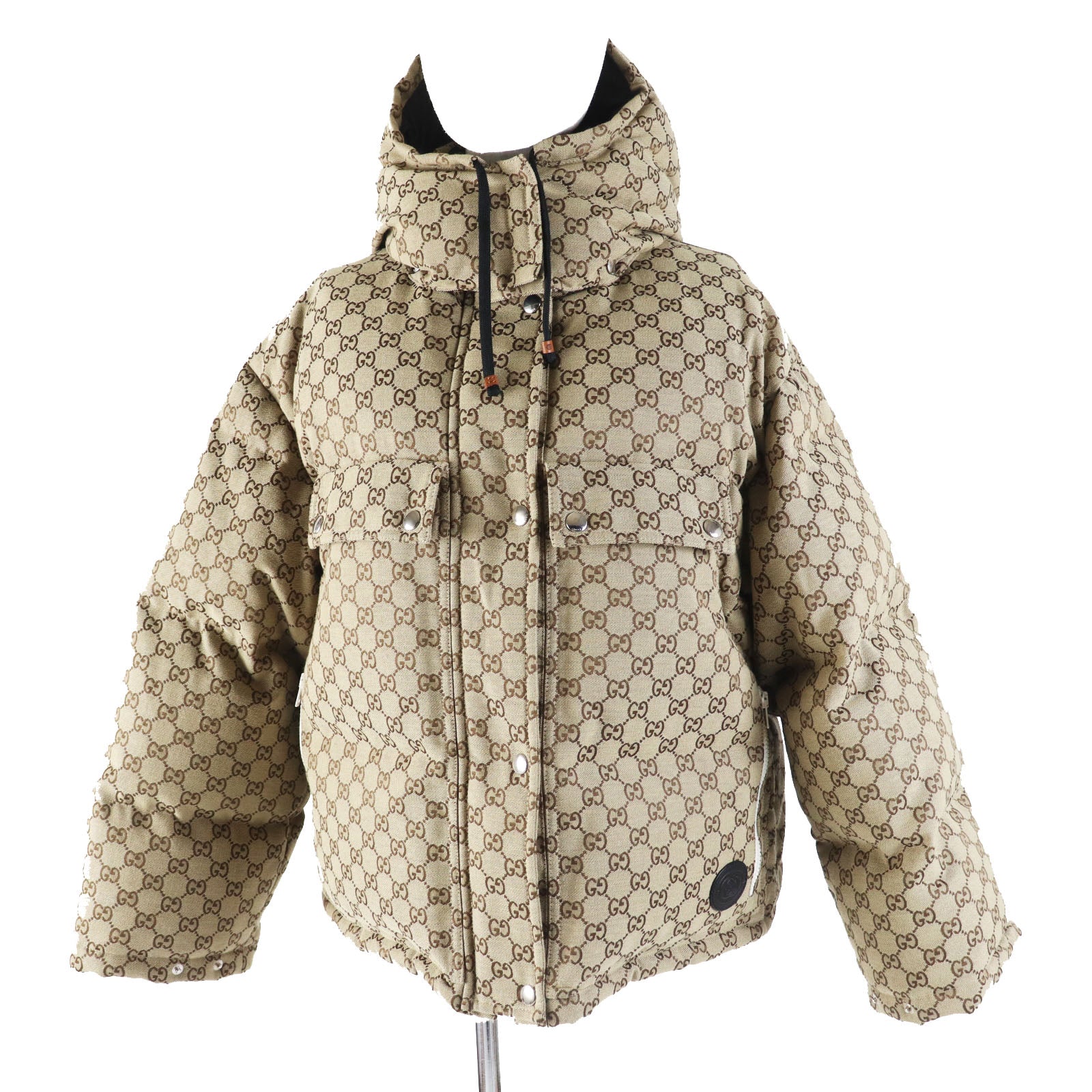 Gucci The North Face Down Jacket Beige Brown 38