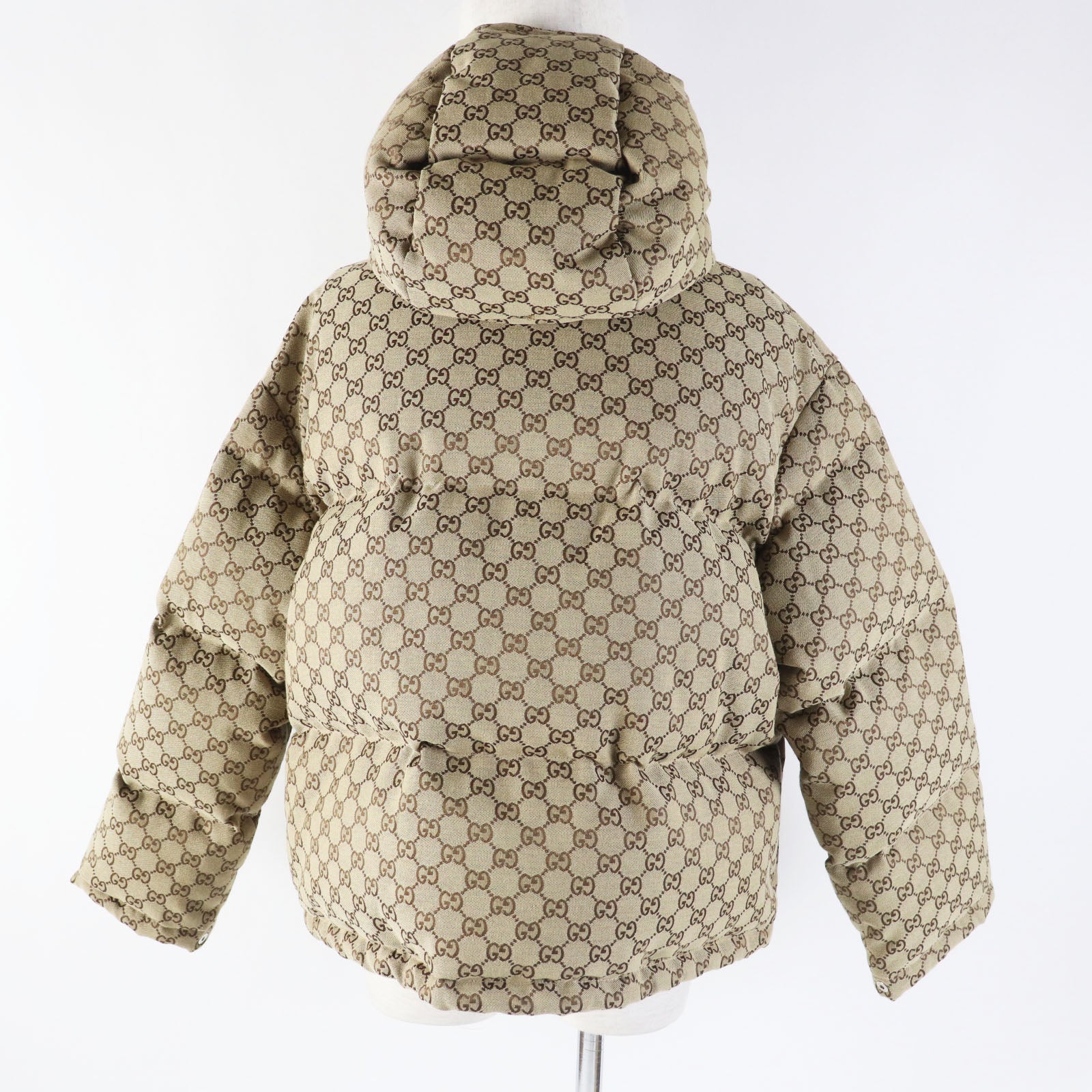 Gucci The North Face Down Jacket Beige Brown 38