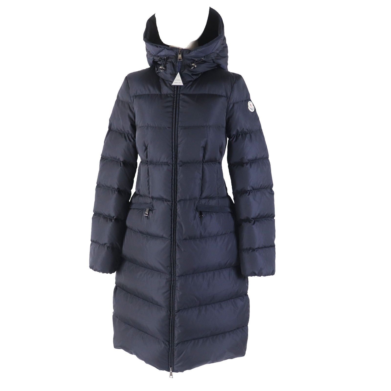 Moncler AVOCETTE Nylon Down Coat Navy Women