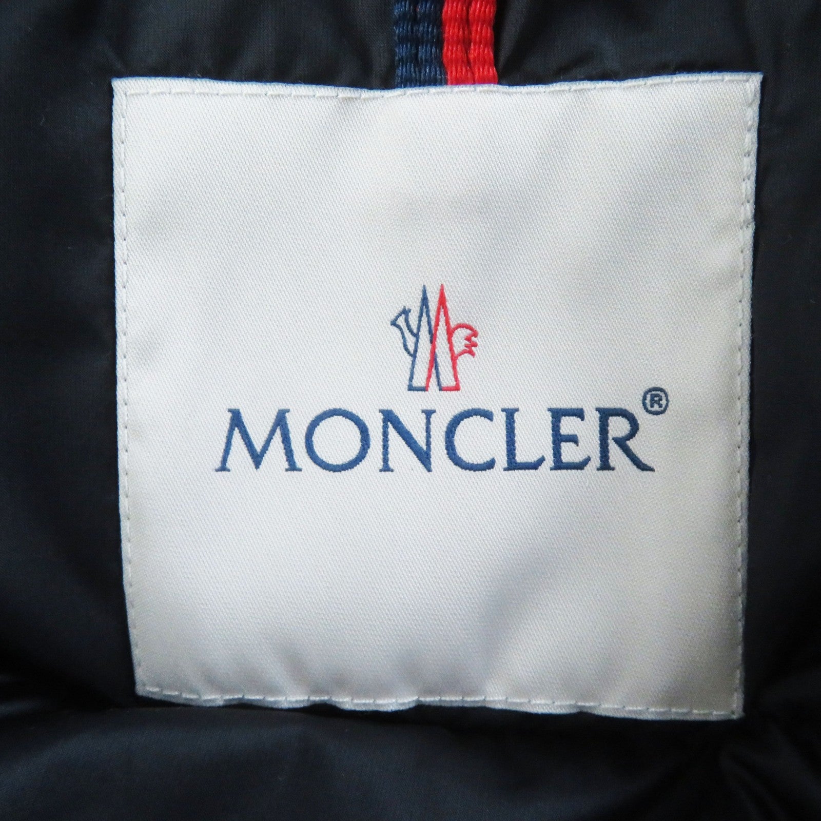 Moncler AVOCETTE Nylon Down Coat Navy Women