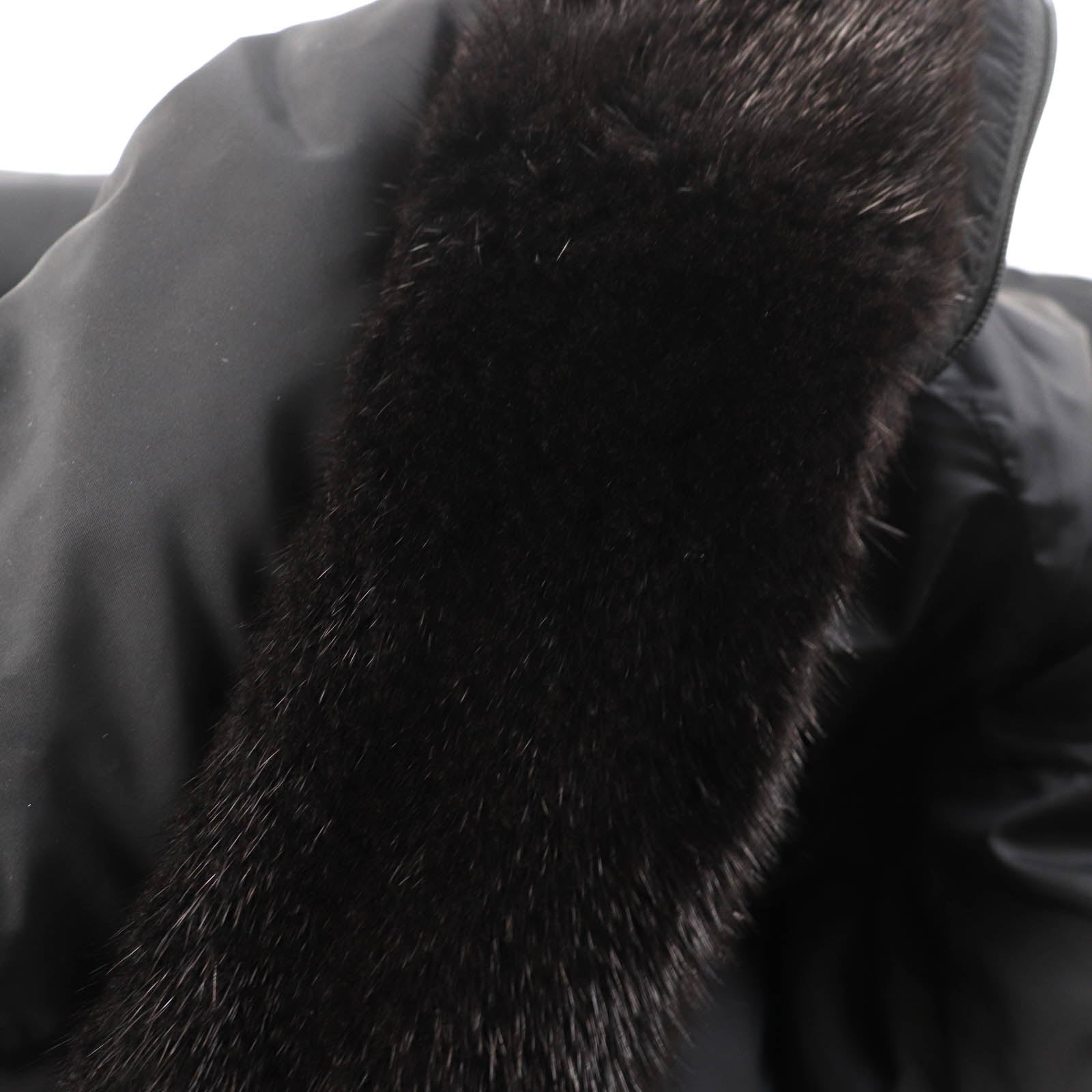 Moncler LINOTTE Mink Fur Down Jacket Women