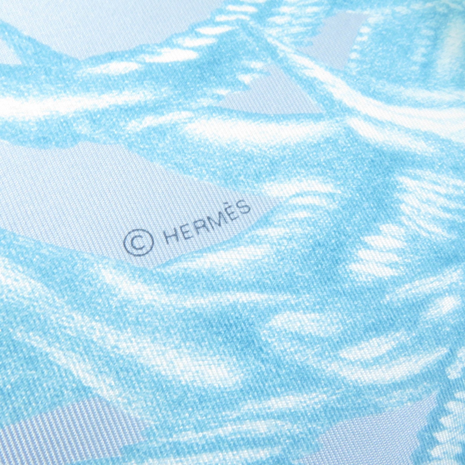 Hermes Silk Scarf Calle 90 PLUMETS ET PANACHES