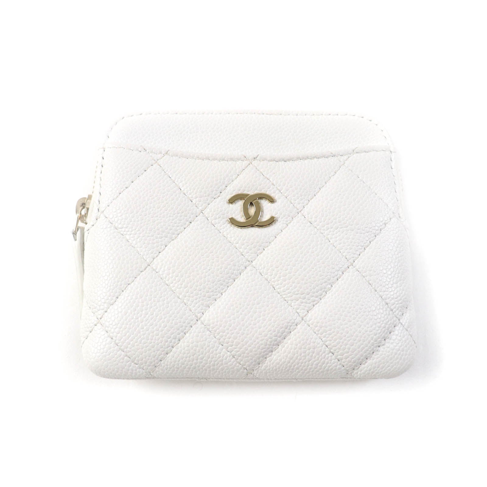 Chanel Classic Zip Coin Purse Caviar Skin