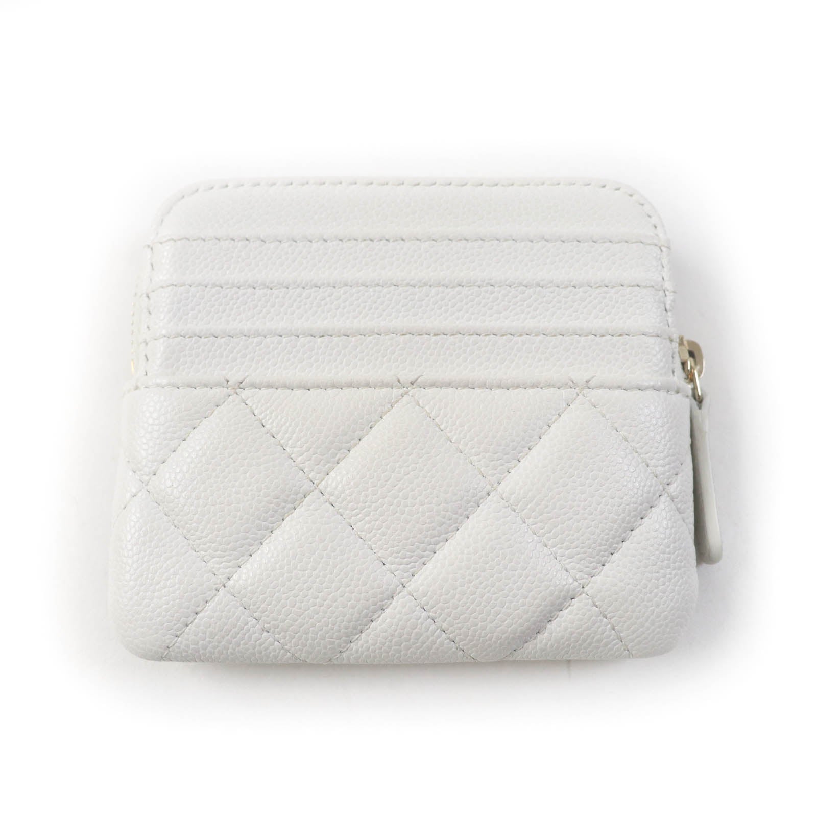 Chanel Classic Zip Coin Purse Caviar Skin