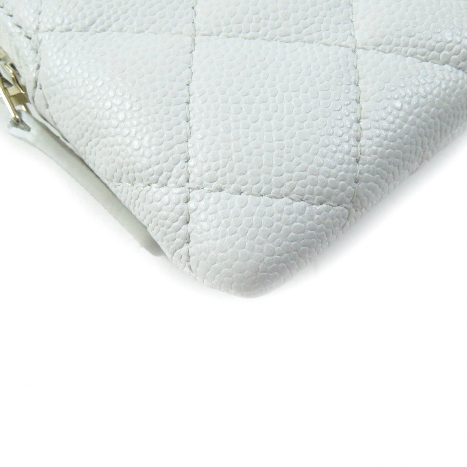 Chanel Classic Zip Coin Purse Caviar Skin