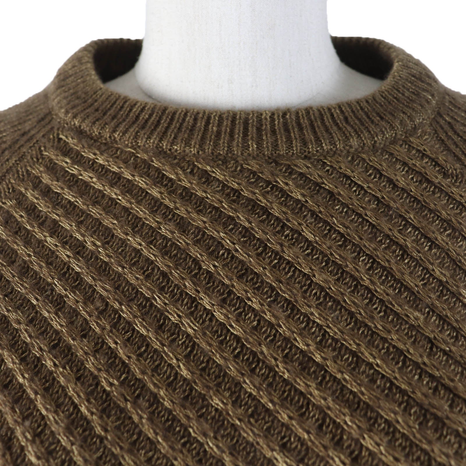 Louis Vuitton Cashmere Silk Knit Brown XS Women