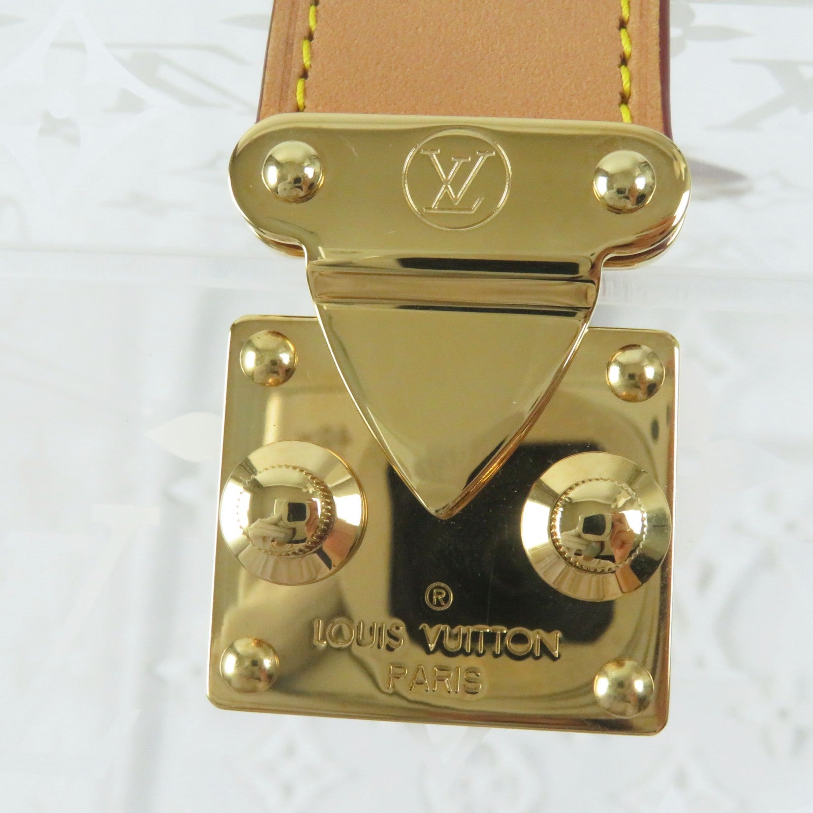 Louis Vuitton Boite Scott Cube Leather Box