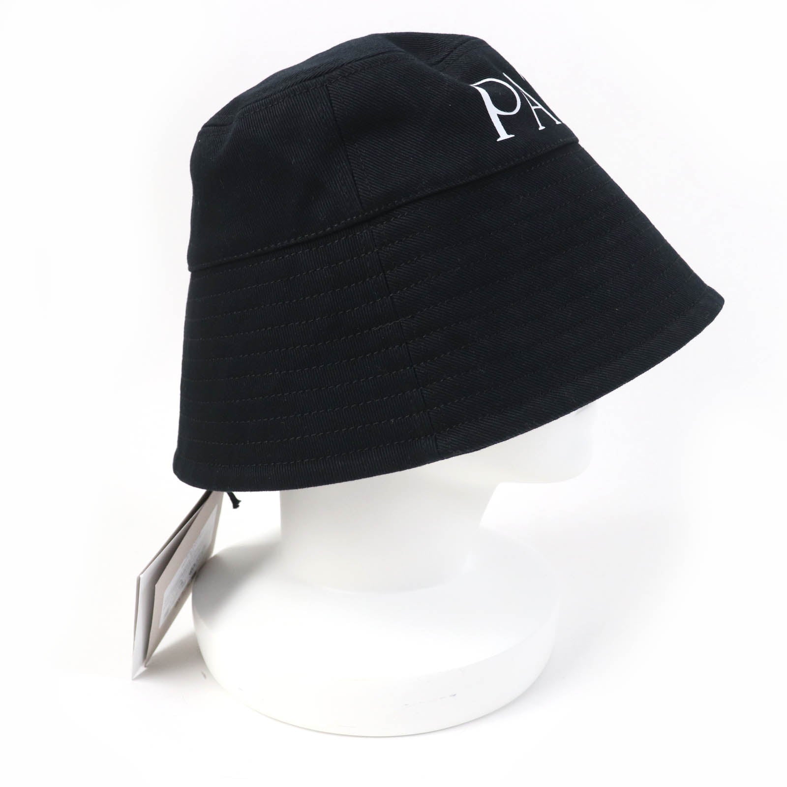 PATOU Organic Cotton Bucket Hat Black M-L