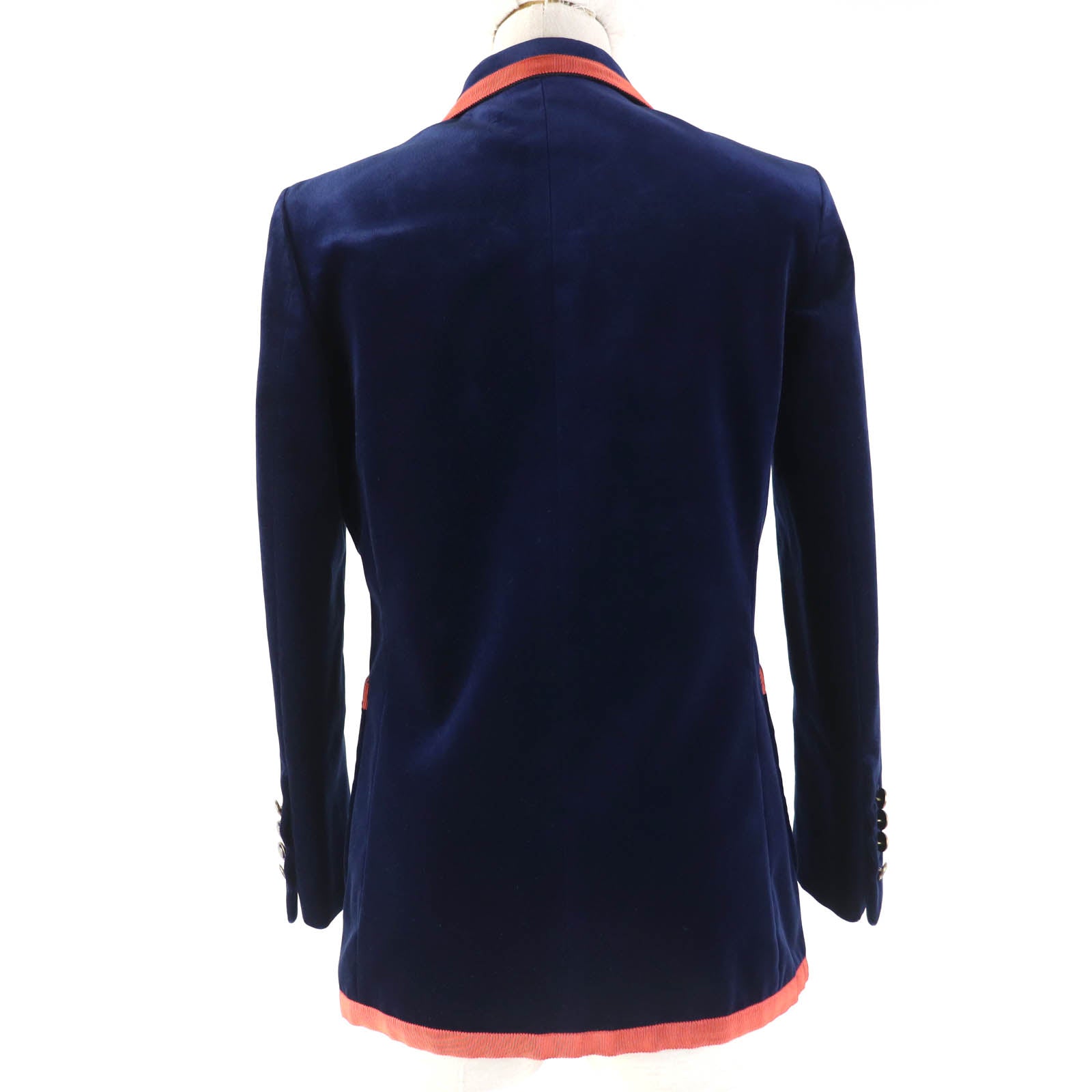 Gucci Velour Jacket Navy 38 Women