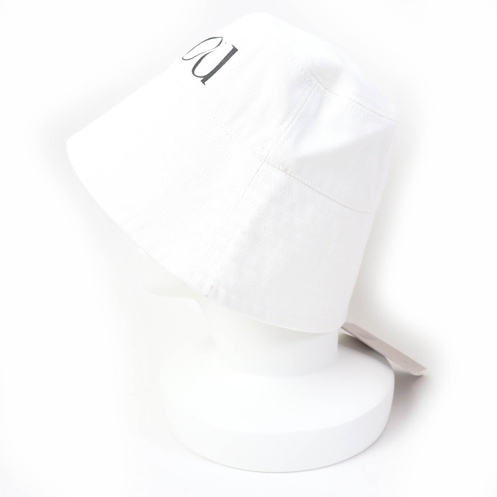 PATOU Organic Cotton Bucket Hat White M-L