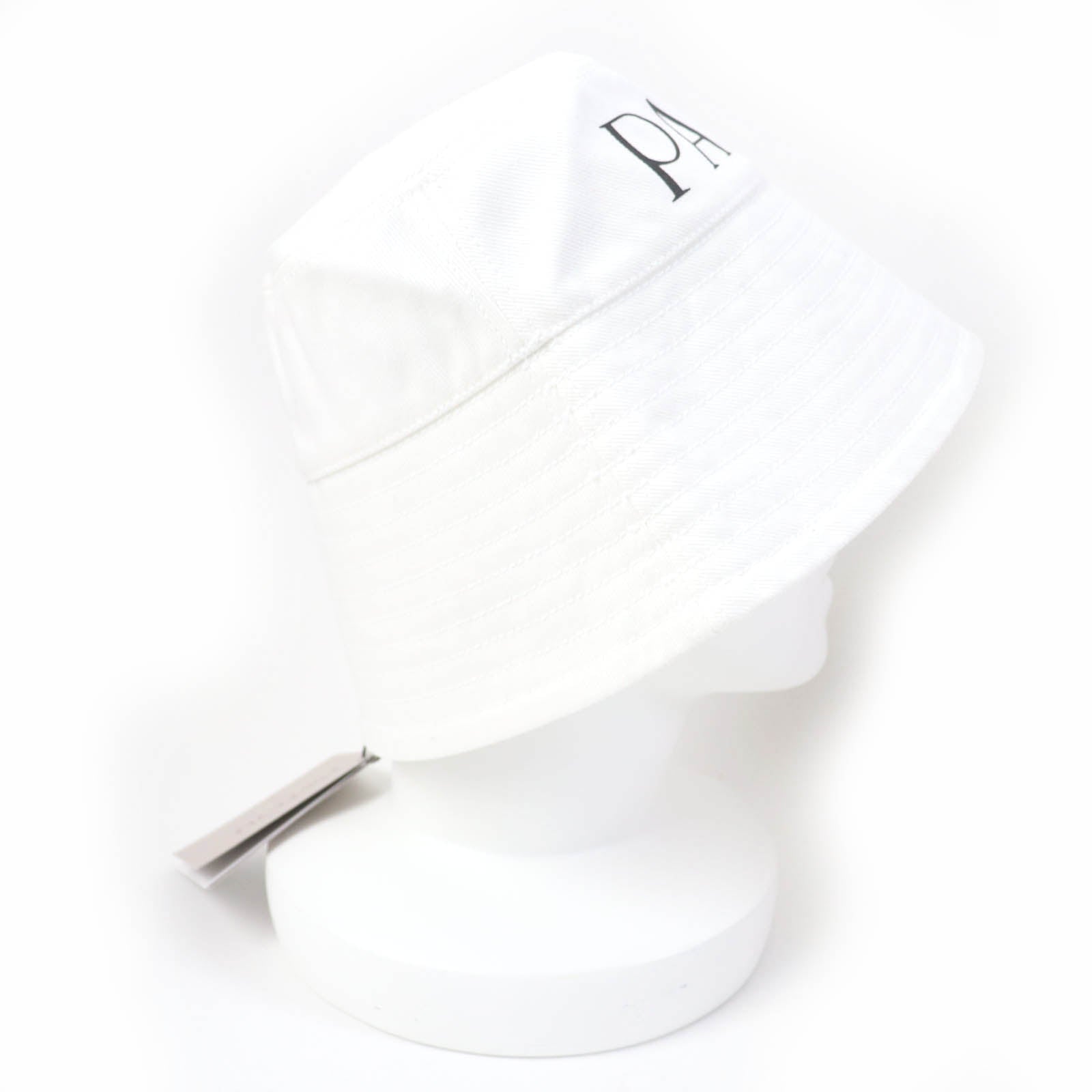 PATOU Organic Cotton Bucket Hat White M-L