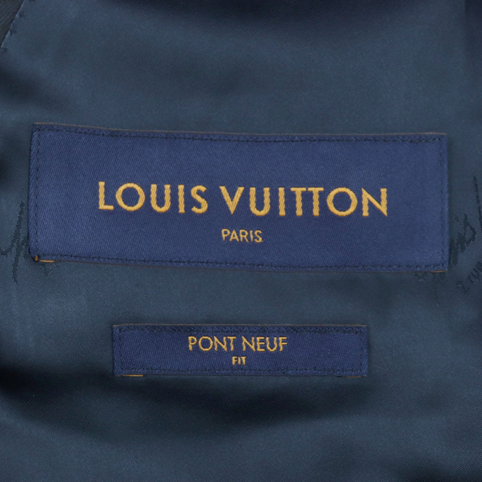 Louis Vuitton Monogram Wool Jacket Navy 48