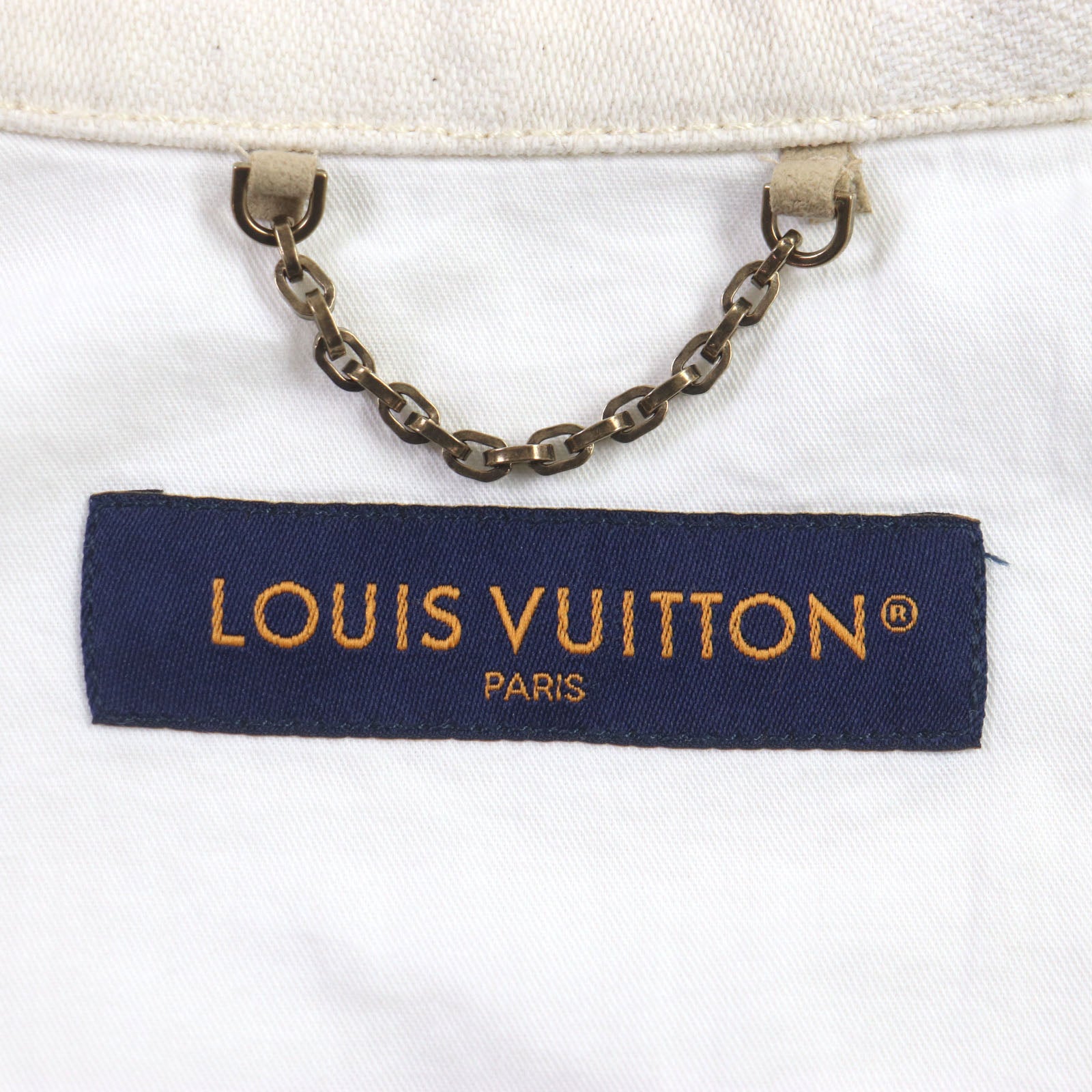 Louis Vuitton Damier Cotton Logo Shirt Jacket