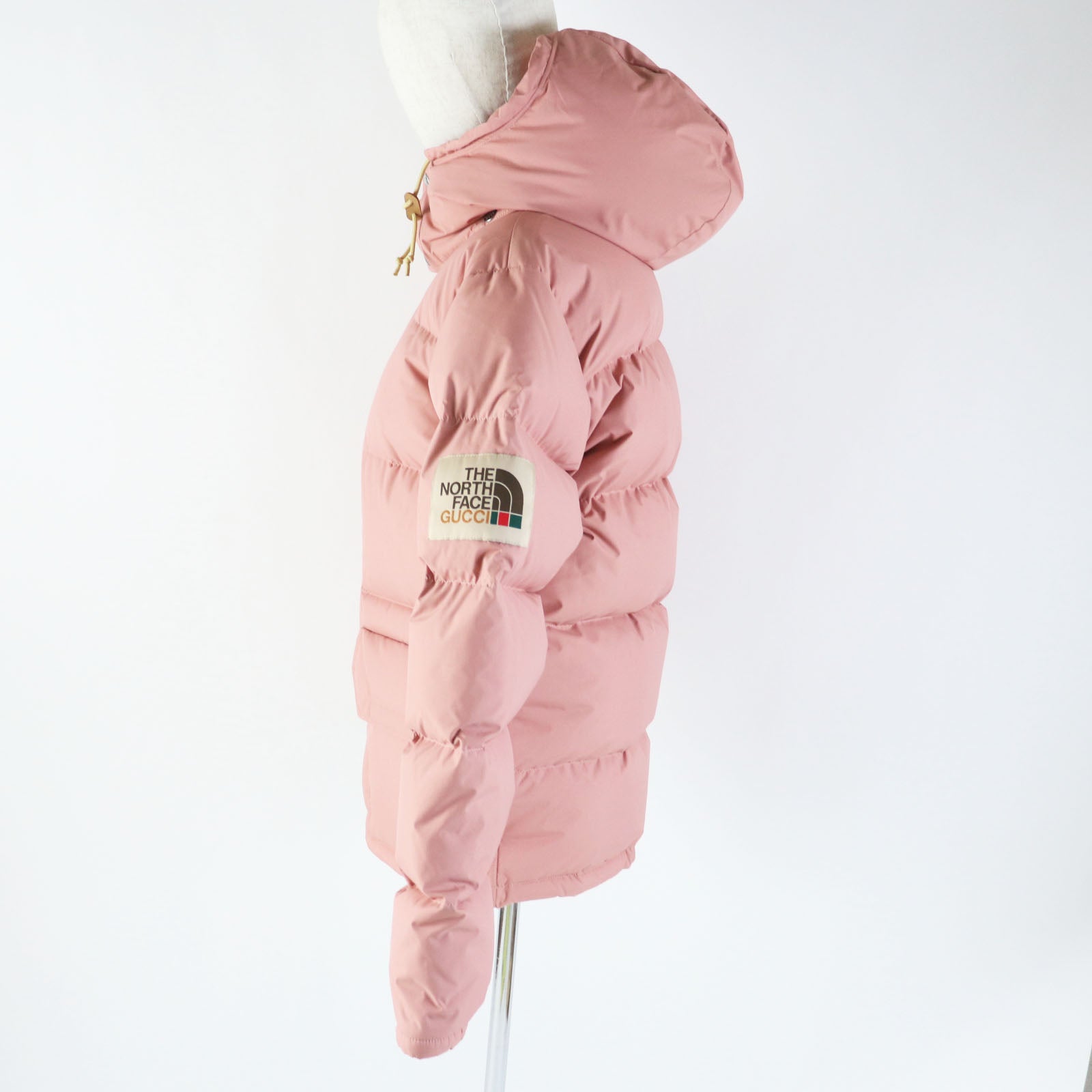 Gucci The North Face Down Jacket Pink XS