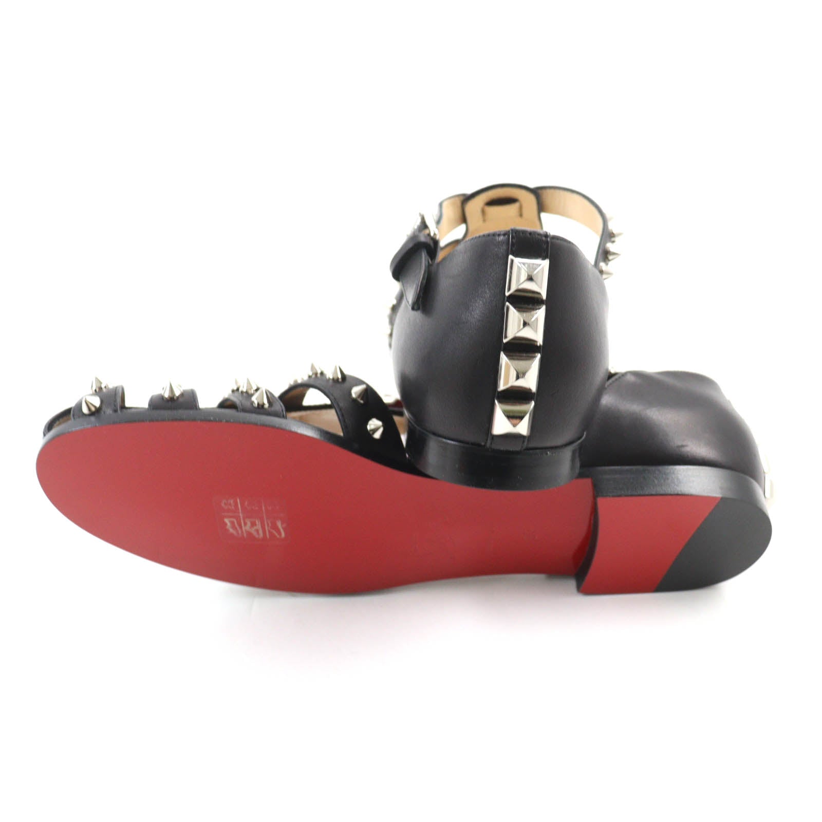 Christian Louboutin Studded Leather Sandals