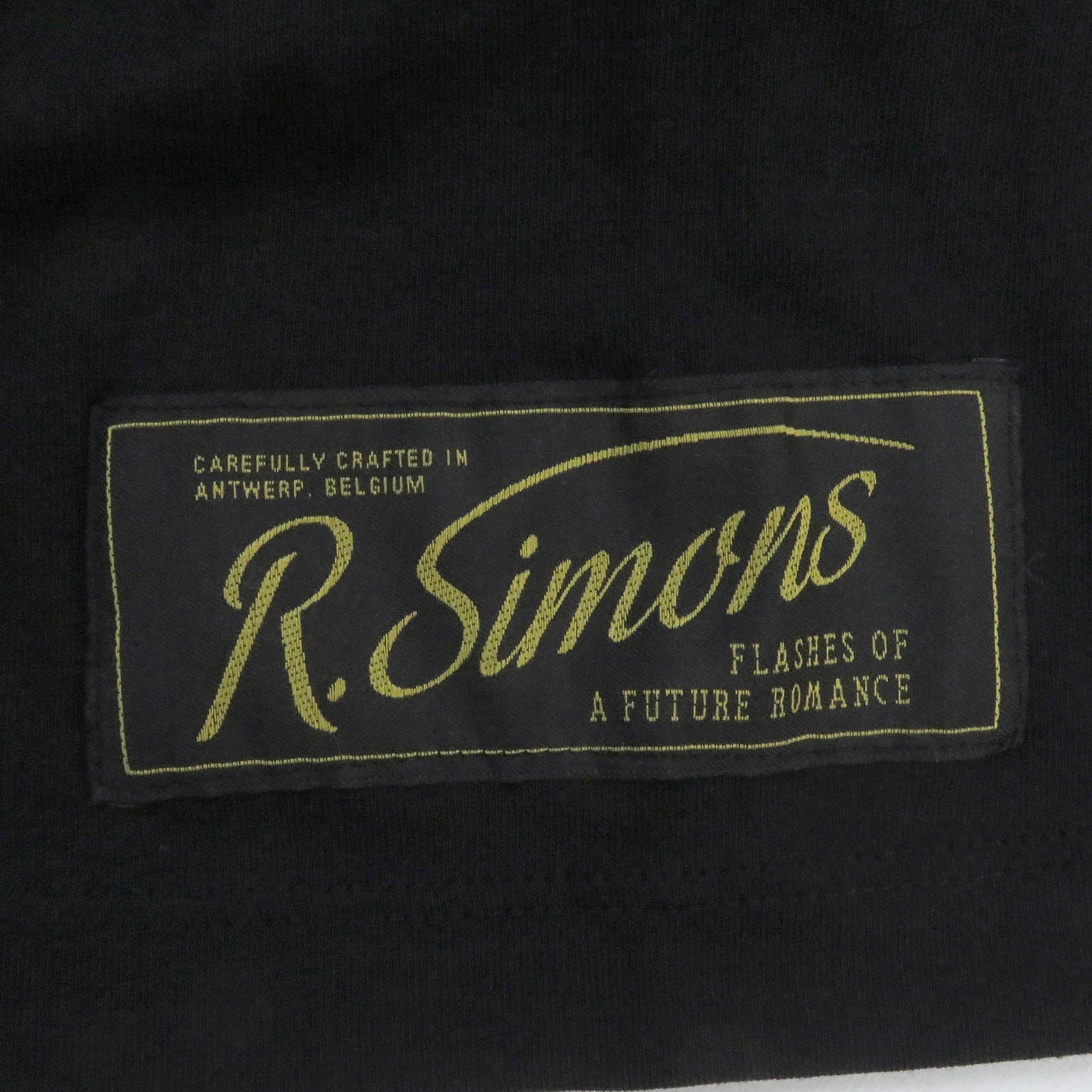 RAF SIMONS Big Fit Reapers T-shirt Black XS