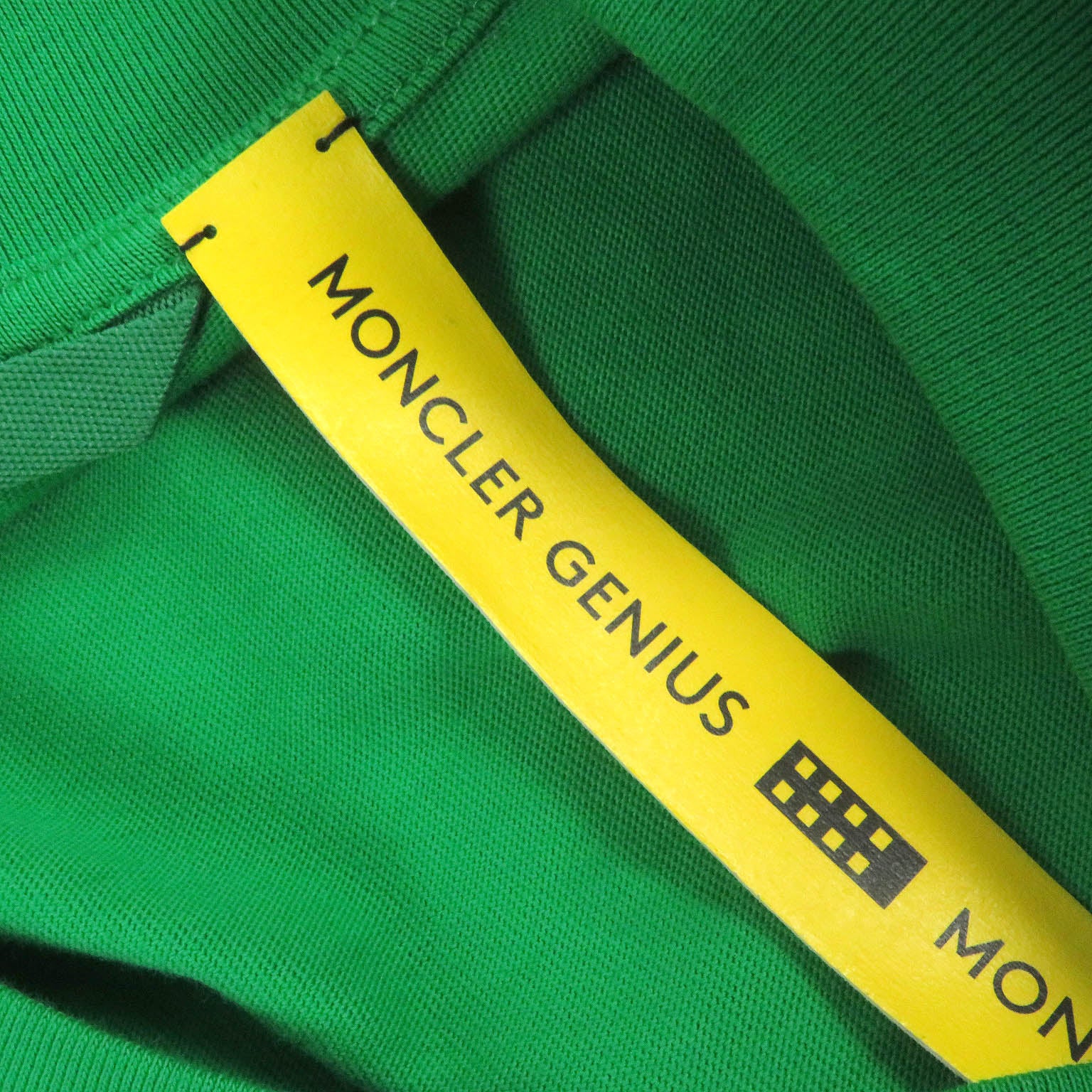 Moncler Cotton Logo T-Shirt Green L