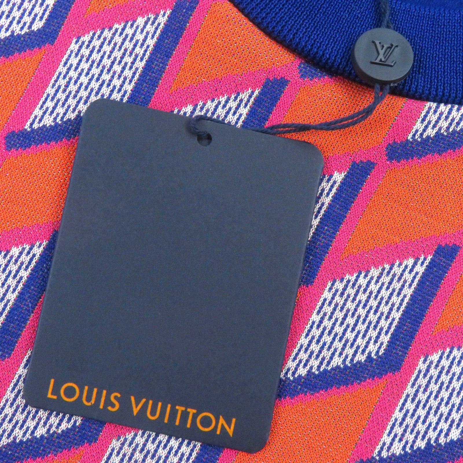 Louis Vuitton Diamond Damier Print Knit Sweatshirt M