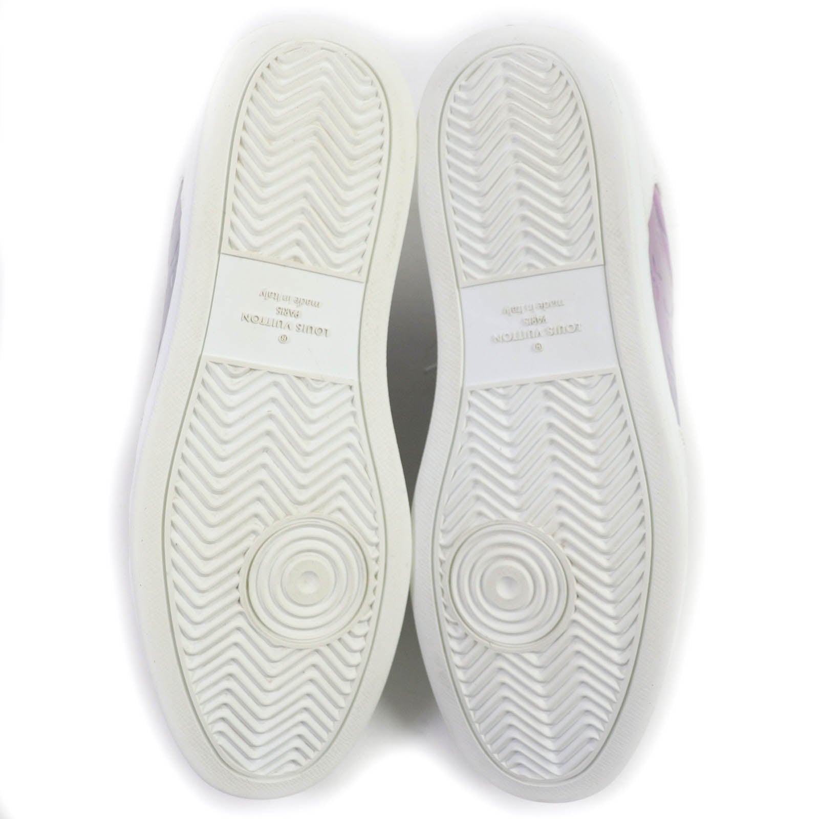 Louis Vuitton Rivoli Monogram Leather Sneakers 8.5