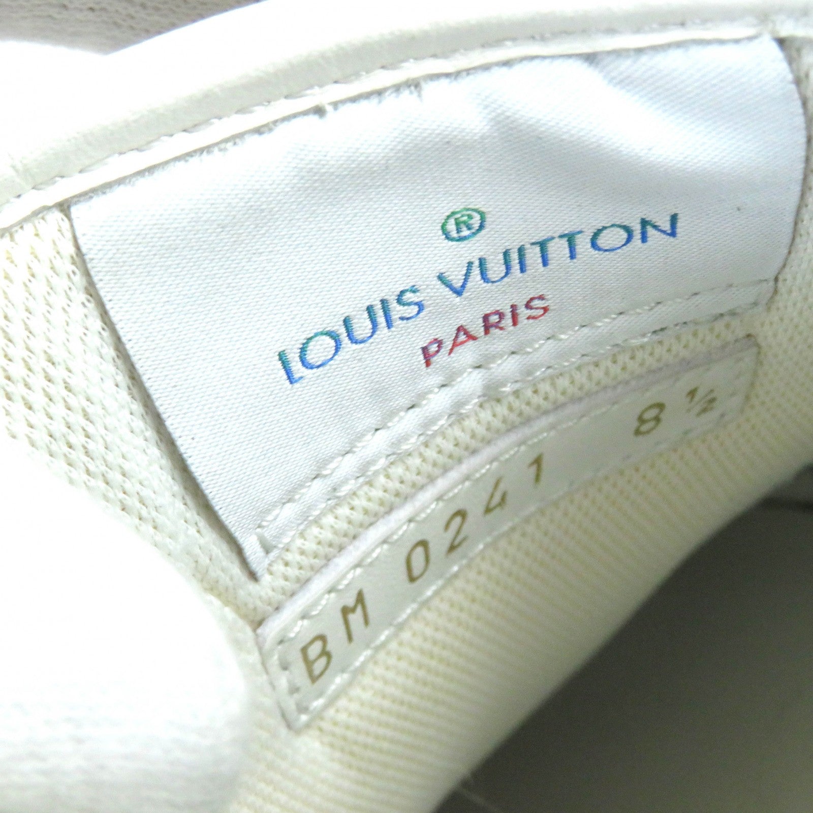 Louis Vuitton Rivoli Monogram Leather Sneakers 8.5