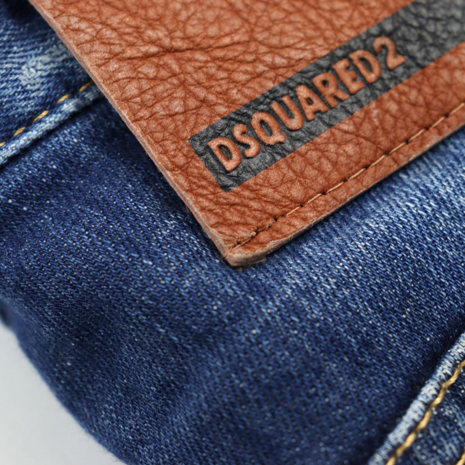 DSQUARED2 Tidy Biker Jean Distressed Denim Pants