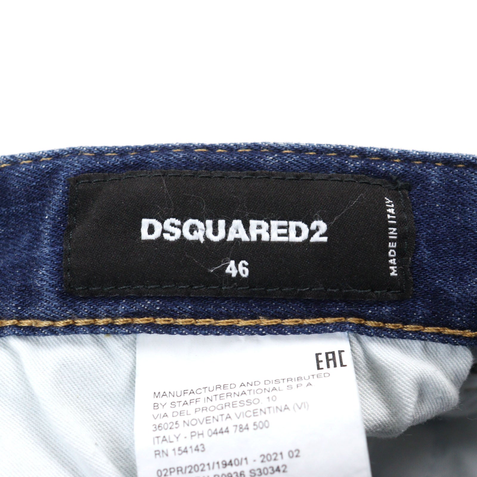 DSQUARED2 Tidy Biker Jean Distressed Denim Pants