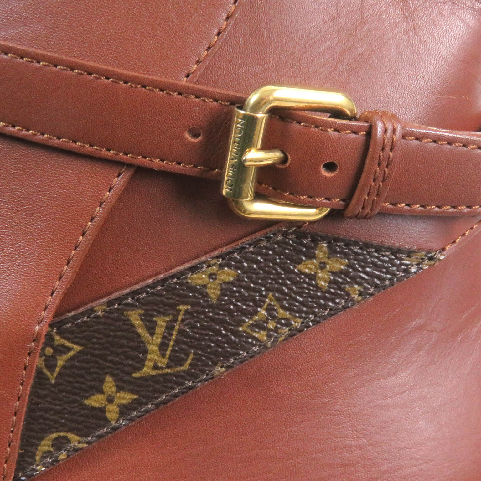 Louis Vuitton Arclight Monogram Leather Boots