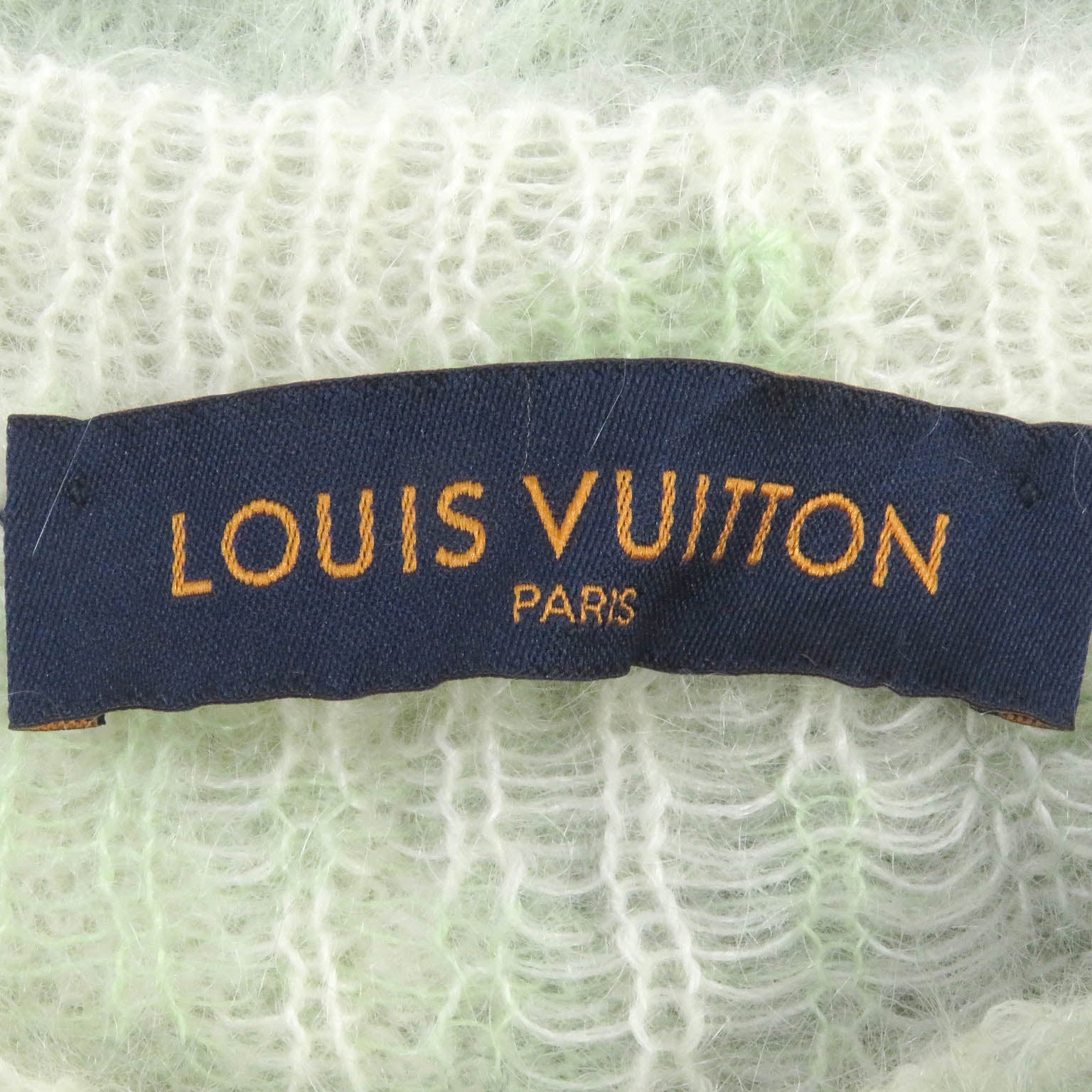 Louis Vuitton Mohair Nylon Wool Knit Sweater XL