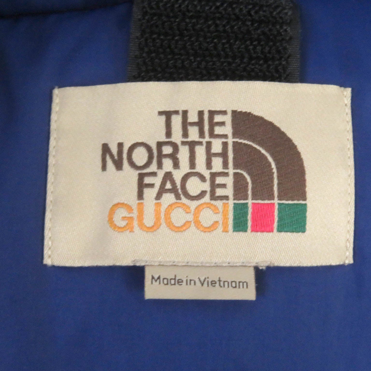 Gucci The North Face Nylon Down Jacket Orange L