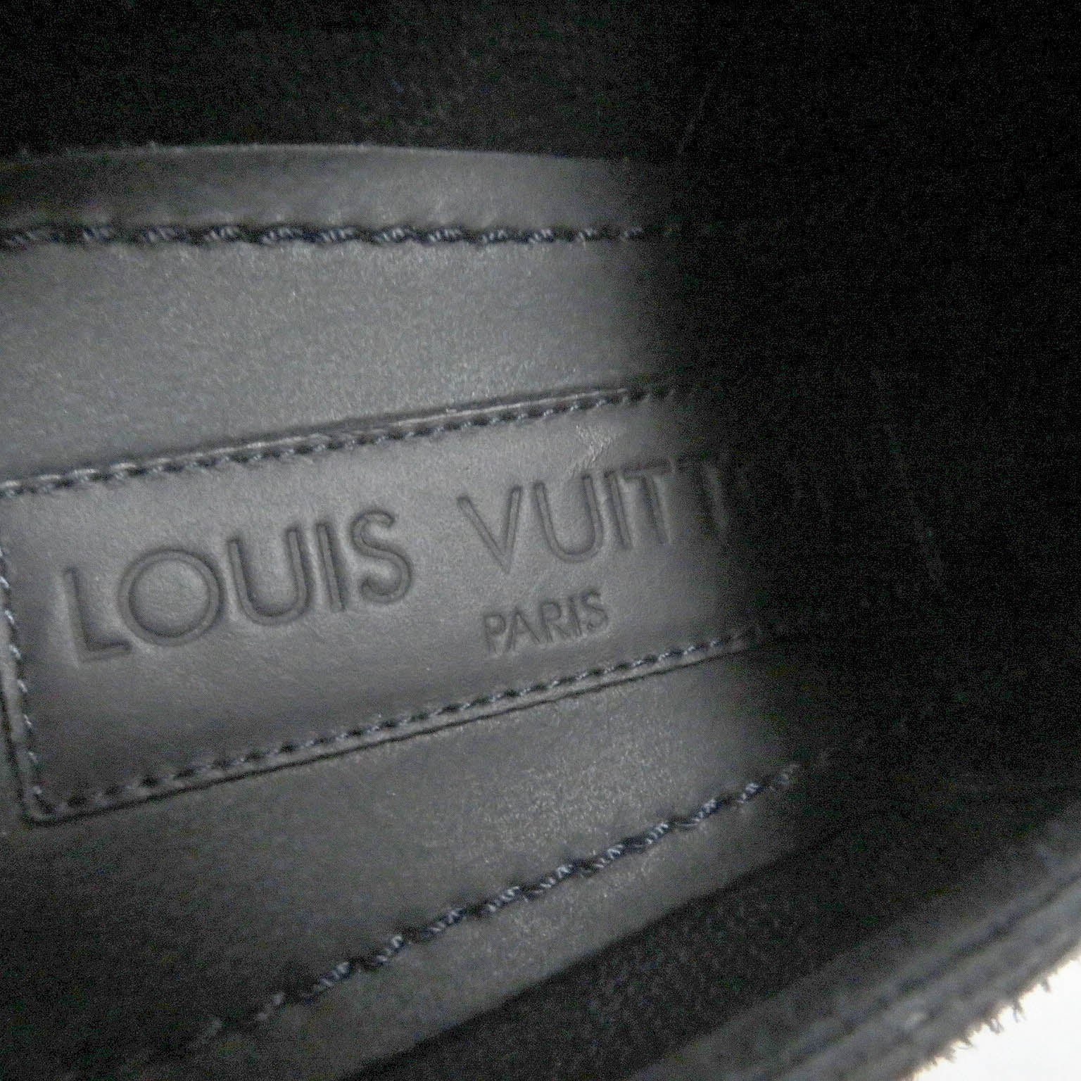 Louis Vuitton Damier Suede Derby Shoes Navy