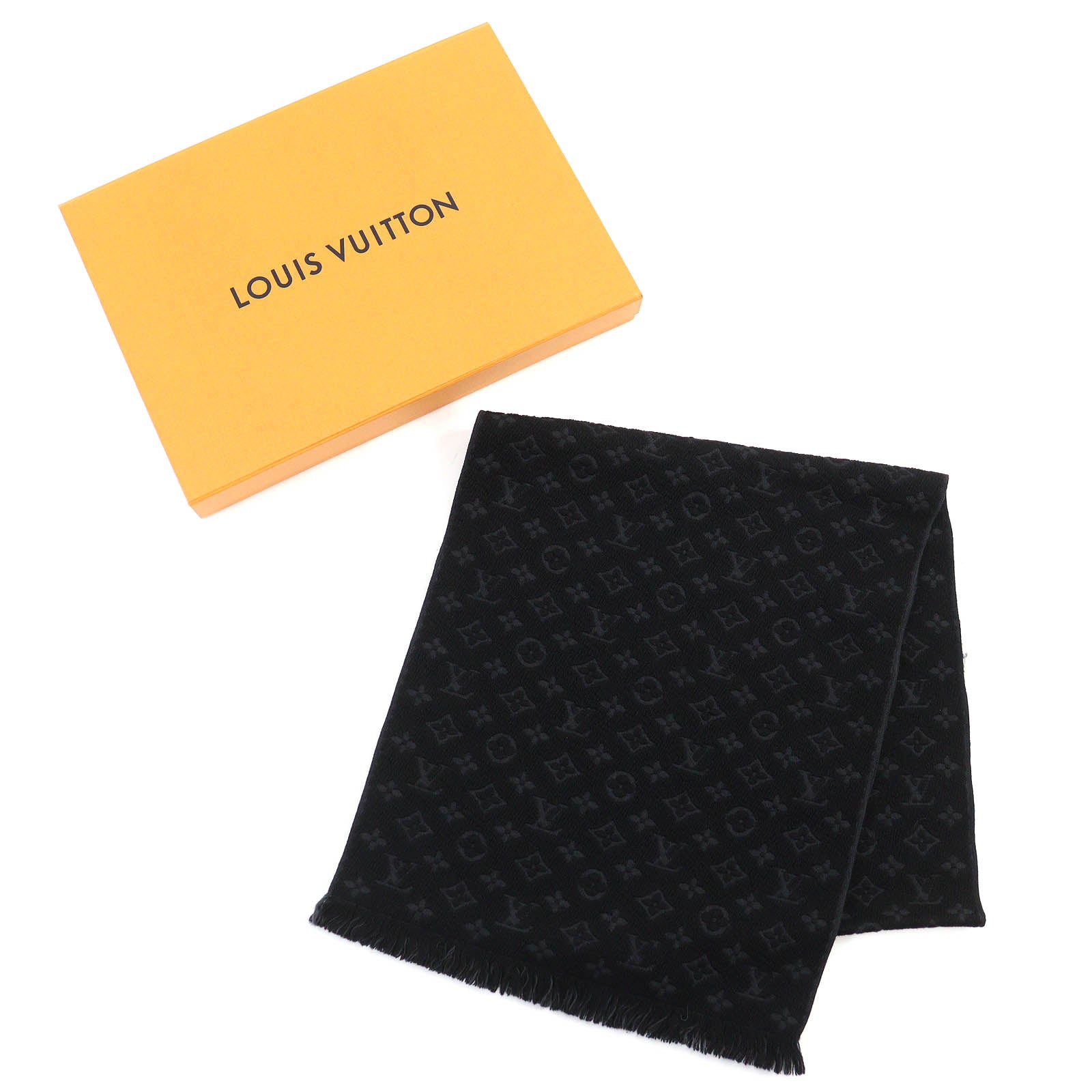 Louis Vuitton Monogram Wool Scarf M70520