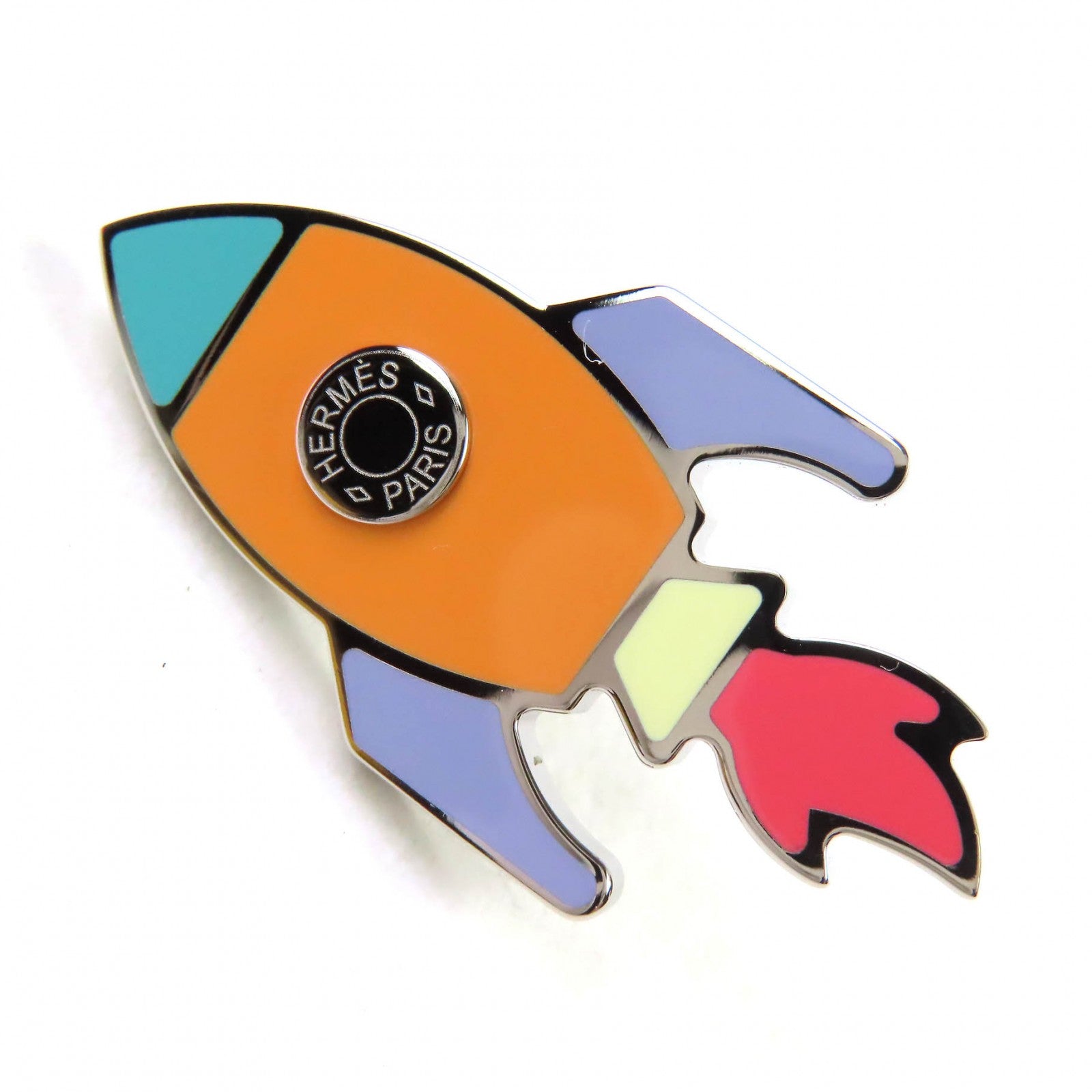 Hermes Space H Brooch