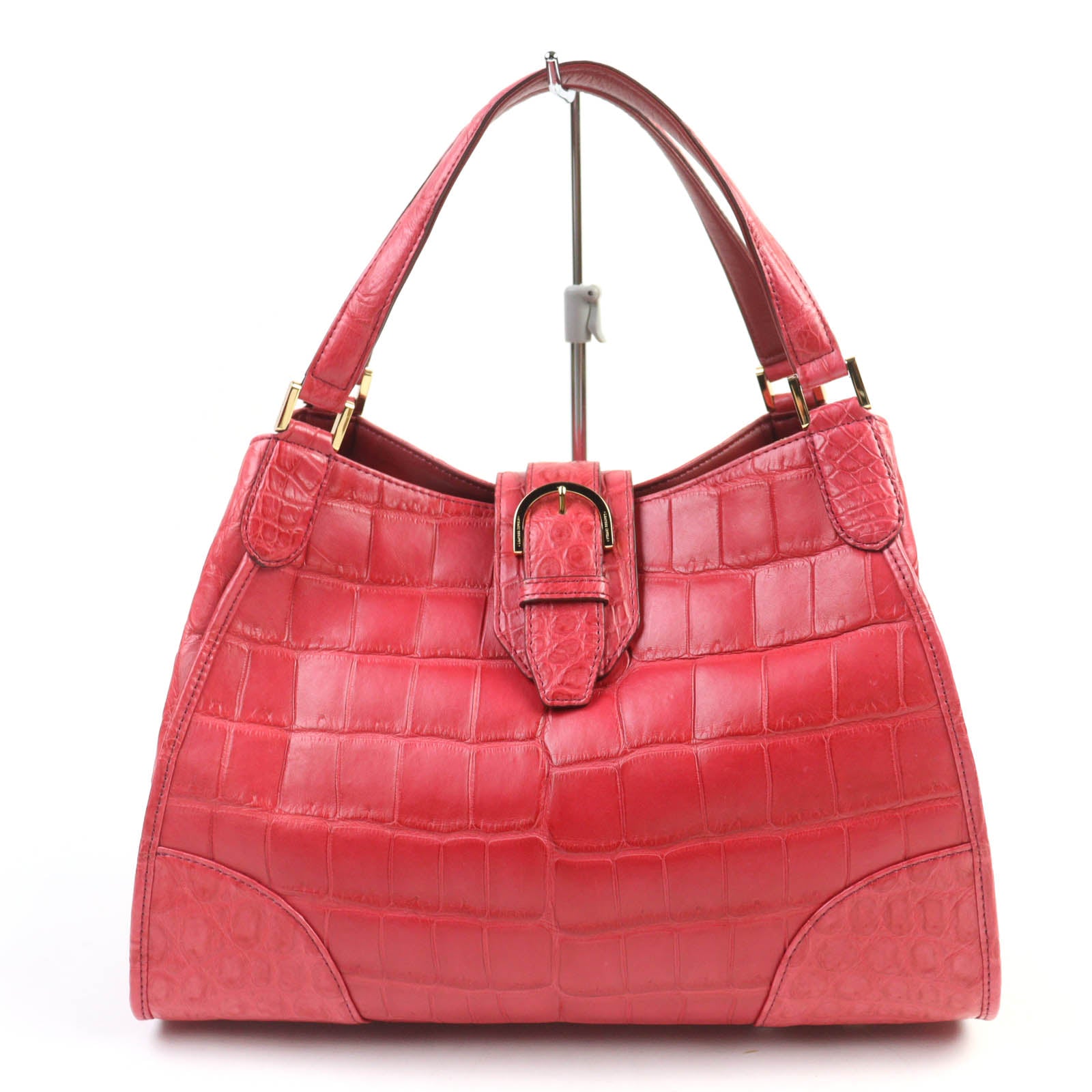 COCOCELUX GOLD Crocodile Handbag