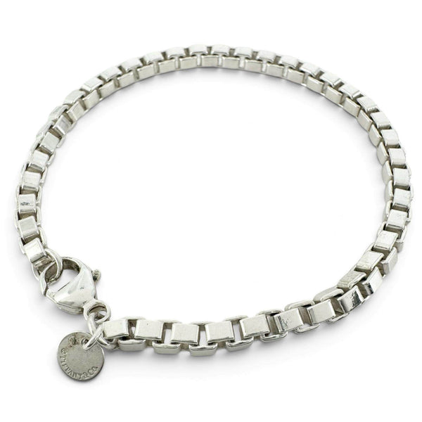 Tiffany & Co. AG925 Venetian Box Chain Bracelet