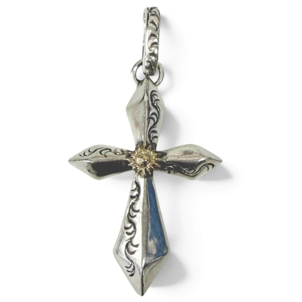 Arizona Freedom Silver Au750 Cross Pendant