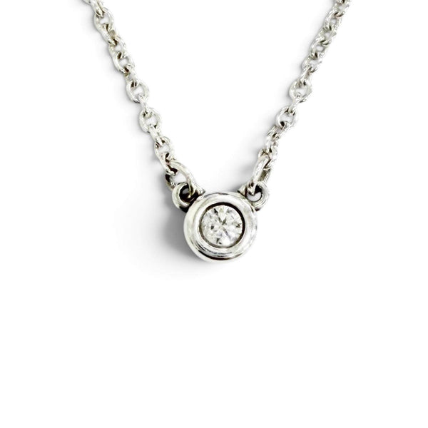 Tiffany & Co. By the Yard AG925 Diamond Necklace