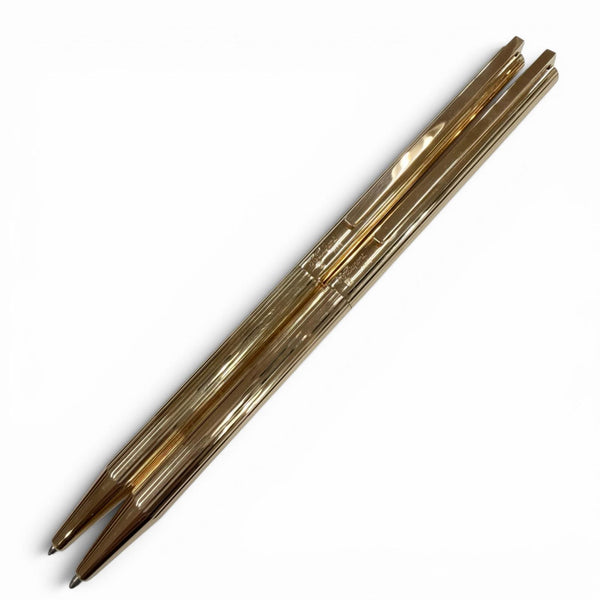 Dupont Gold Ballpoint Pen and Mechanical Pencil Set