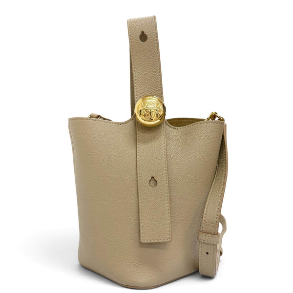 Loewe Pebble Bucket Bag Mini Leather Shoulder Bag