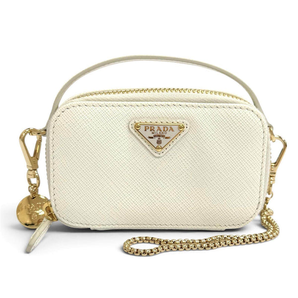 Prada Saffiano Leather Shoulder Bag