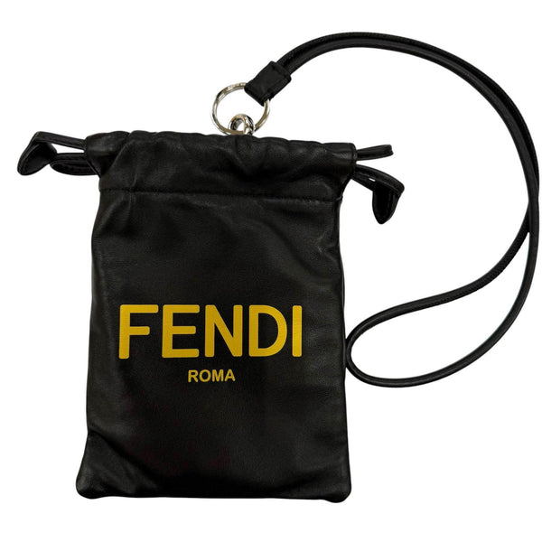 Fendi Leather Phone Pouch
