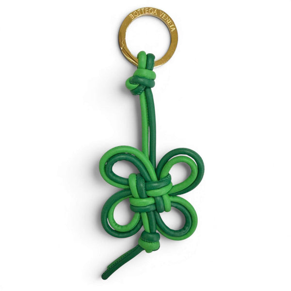Bottega Veneta Leather Clover Charm