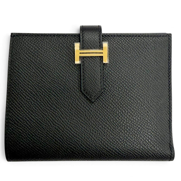 Hermes Epsom Leather Compact Wallet