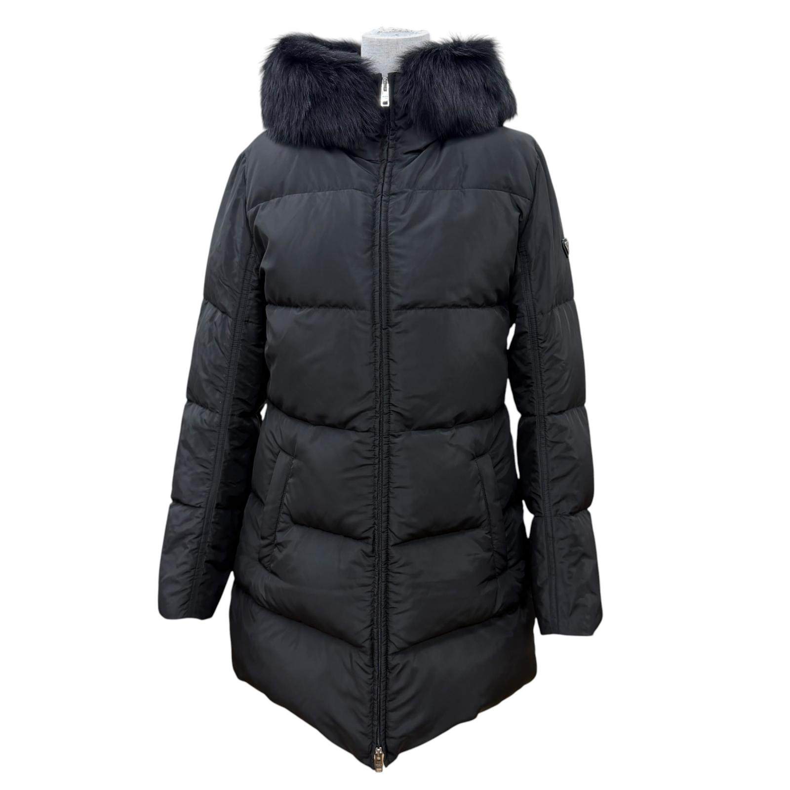 Prada Down Hooded Coat