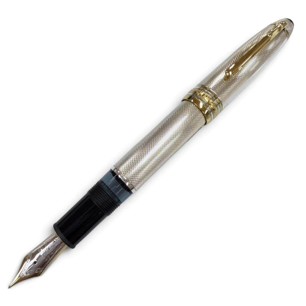 Montblanc Meisterstuck Solitaire 925 Silver Fountain Pen