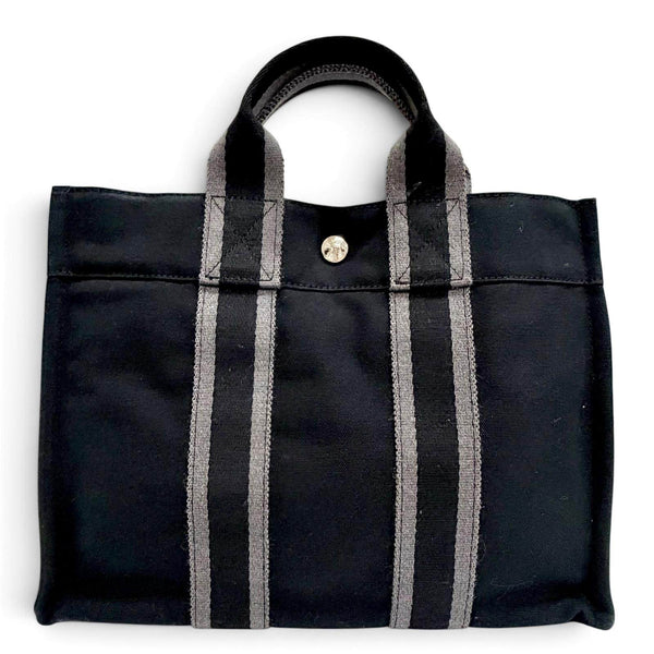 Hermes Fool Toe Sellier Cotton Tote Bag