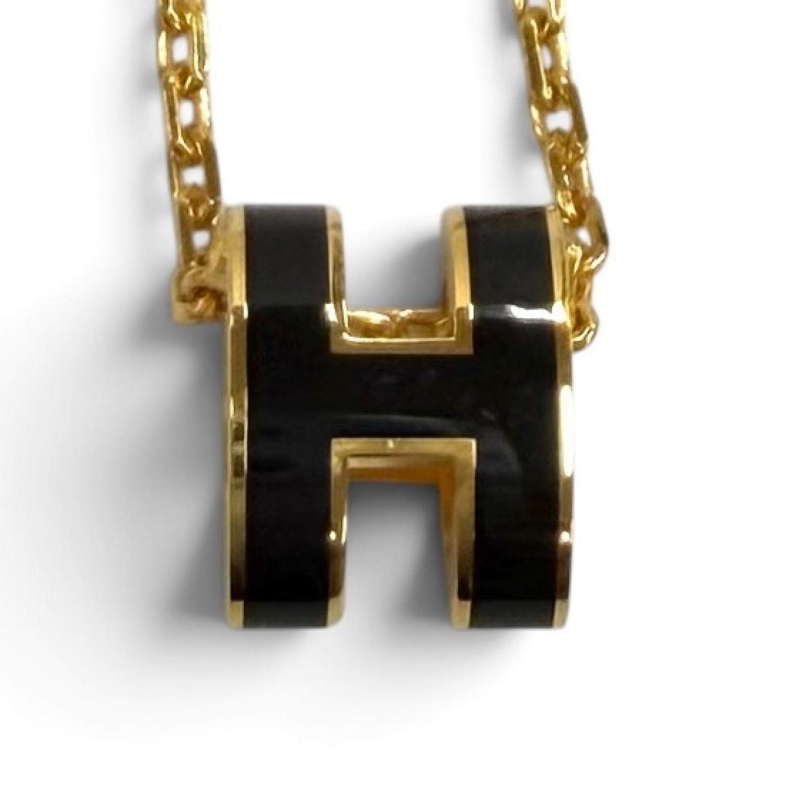 Hermes Pop H Mini Necklace