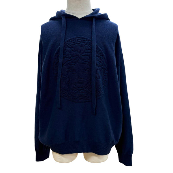 Versace Medusa Wool Cashmere Hoodie